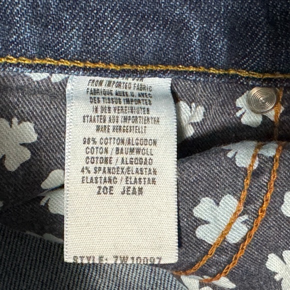 ⚡️Lucky Brand Dungaree Zoe Jean Bootcut Jeans – Medium Wash Size 2 - Picture 7 of 9